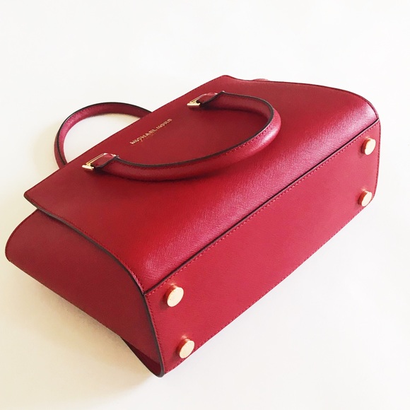 Michael Kors Red Selma satchel - Picture 5 of 8